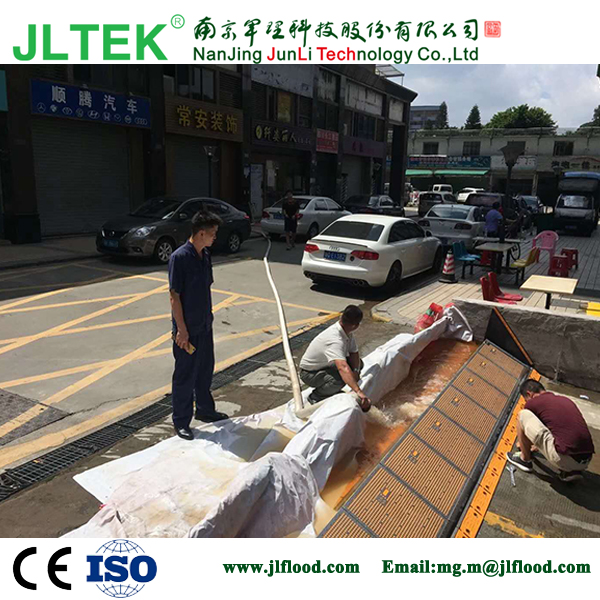 Factory made hot-sale Flood Barrier Inflatable - Embedded flood barrier Hm4e-0006C – JunLi
