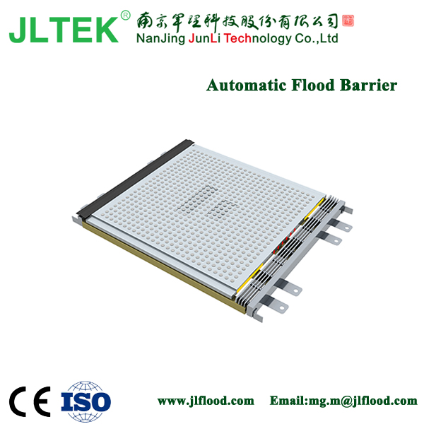 2019 Latest Design Self Closing Water Activated Flood Barrier - Embedded type heavy duty automatic flood barrier – JunLi