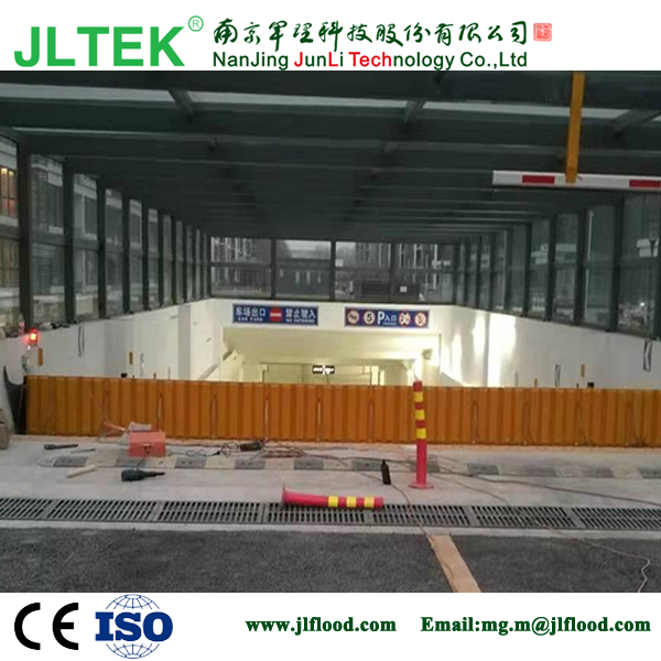Factory Price Water Activated Flood Barrier For Metro - Embedded flood barrier Hm4e-0009C – JunLi detail pictures
