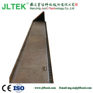 Embedded type Automatic flood barrier for Metro