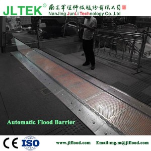 Automatic flood barrier, Surface installation metro type: Hm4d-0006E