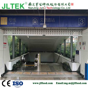 Super Lowest Price Automatic Flood Protection Door -
 Surface type Automatic flood barrier for Metro – JunLi