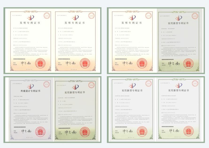 more than 30 patents in China